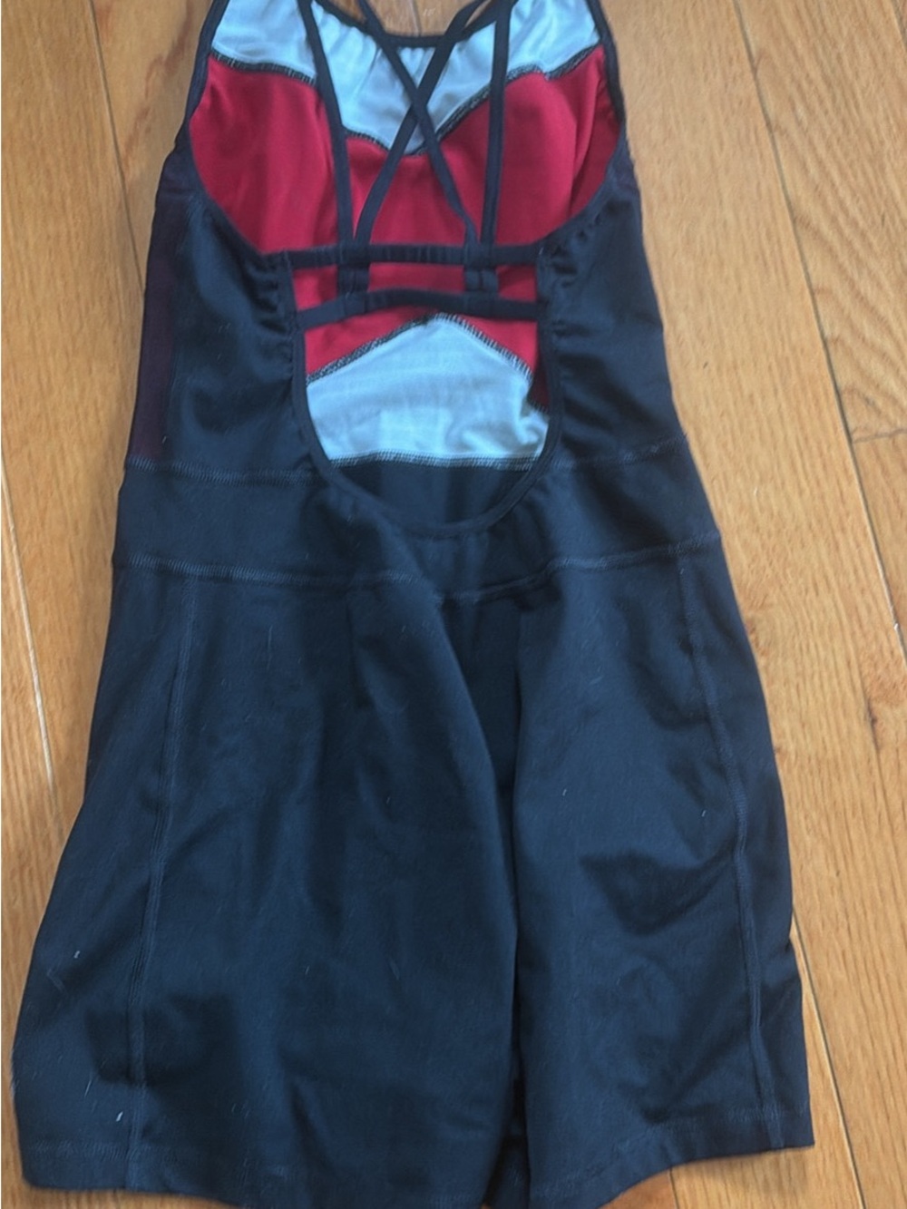 Fleo Black One-Piece Power Lifting Onsie M - Picture 2 of 2